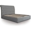 Picture of Ottoman Bed| Double| Dark Grey| Contemporary Style