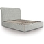 Picture of Ottoman Bed| King Size| Light Grey| Contemporary Style