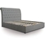 Picture of Front Drawer Bed| King Size| Dark Grey| Contemporary Style