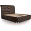 Picture of Ottoman Extra Storage Bed| King Size| Brown| Contemporary Style
