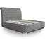 Picture of Ottoman Extra Storage Bed| King Size| Dark Grey| Contemporary Style