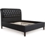 Picture of Standard Bed| King Size| Black| Modern Style