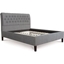 Picture of Standard Bed| King Size| Dark Grey| Modern Style