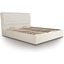 Picture of Ottoman Bed| King Size| White| Modern Style