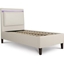 Picture of Standard Bed| Single| White| Contemporary Style