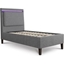 Picture of Standard Bed| Single| Dark Grey| Contemporary Style