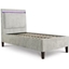 Picture of Standard Bed| Single| Light Grey| Contemporary Style