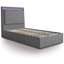 Picture of Ottoman Bed| Single| Dark Grey| Contemporary Style