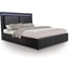 Picture of Ottoman Bed| King Size| Black| Contemporary Style