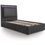 Picture of Front Drawer Bed| Single| Black| Contemporary Style