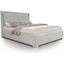 Picture of Ottoman Extra Storage Bed| King Size| Light Grey| Contemporary Style