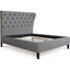 Picture of Standard Bed| King Size| Dark Grey| Contemporary Style