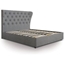 Picture of Front Drawer Bed| King Size| Dark Grey| Contemporary Style