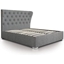 Picture of Ottoman Extra Storage Bed| Double| Dark Grey| Contemporary Style
