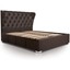 Picture of Ottoman Extra Storage Bed| King Size| Brown| Contemporary Style