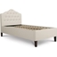 Picture of Standard Bed| Single| White| Traditional Style