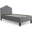 Picture of Standard Bed| Single| Dark Grey| Traditional Style