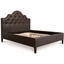 Picture of Standard Bed| Double| Brown| Traditional Style