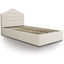 Picture of Ottoman Bed| Single| White| Traditional Style