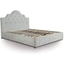 Picture of Front Drawer Bed| King Size| Light Grey| Traditional Style