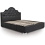 Picture of Ottoman Extra Storage Bed| King Size| Black| Traditional Style
