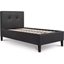 Picture of Standard Bed| Single| Black| Modern Style