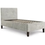 Picture of Standard Bed| Single| Light Grey| Modern Style