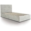 Picture of Ottoman Bed| Single| Light Grey| Modern Style
