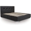 Picture of Ottoman Extra Storage Bed| Double| Black| Modern Style