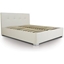 Picture of Ottoman Extra Storage Bed| King Size| White| Modern Style