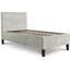 Picture of Standard Bed| Single| Light Grey| Contemporary Style