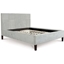 Picture of Standard Bed| Double| Light Grey| Contemporary Style