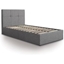Picture of Ottoman Bed| Single| Dark Grey| Contemporary Style