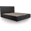 Picture of Ottoman Bed| King Size| Black| Contemporary Style