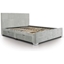 Picture of Four Drawer Bed| King Size| Light Grey| Contemporary Style