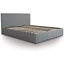 Picture of Ottoman Bed| Double| Dark Grey| Traditional Style