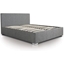 Picture of Ottoman Extra Storage Bed| Double| Dark Grey| Traditional Style