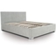 Picture of Ottoman Extra Storage Bed| Double| Light Grey| Traditional Style