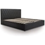 Picture of Ottoman Bed| Double| Black| Contemporary Style