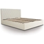 Picture of Ottoman Bed| Double| White| Contemporary Style