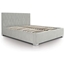 Picture of Ottoman Extra Storage Bed| Double| Light Grey| Contemporary Style