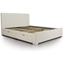 Picture of Four Drawer Bed| King Size| White| Contemporary Style