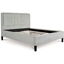 Picture of Standard Bed| Double| Light Grey| Contemporary Style