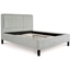 Picture of Standard Bed| King Size| Light Grey| Contemporary Style