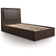 Picture of Ottoman Bed| Single| Brown| Contemporary Style