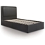 Picture of Ottoman Bed| Single| Black| Contemporary Style