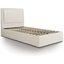 Picture of Ottoman Bed| Single| White| Contemporary Style