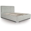Picture of Ottoman Extra Storage Bed| Double| Light Grey| Contemporary Style
