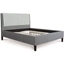 Picture of Standard Bed| King Size| Dark Grey| Modern Style