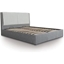 Picture of Ottoman Bed| King Size| Dark Grey| Modern Style